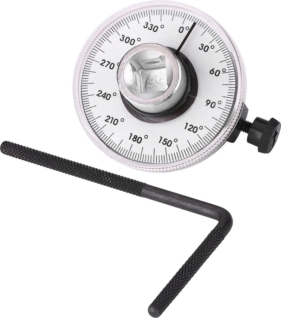 1/2 Zoll verstellbarer Antrieb Winkel Torsionsschlüssel messen Auto Spurweite Werkzeugsatz 360 Grad Winkel