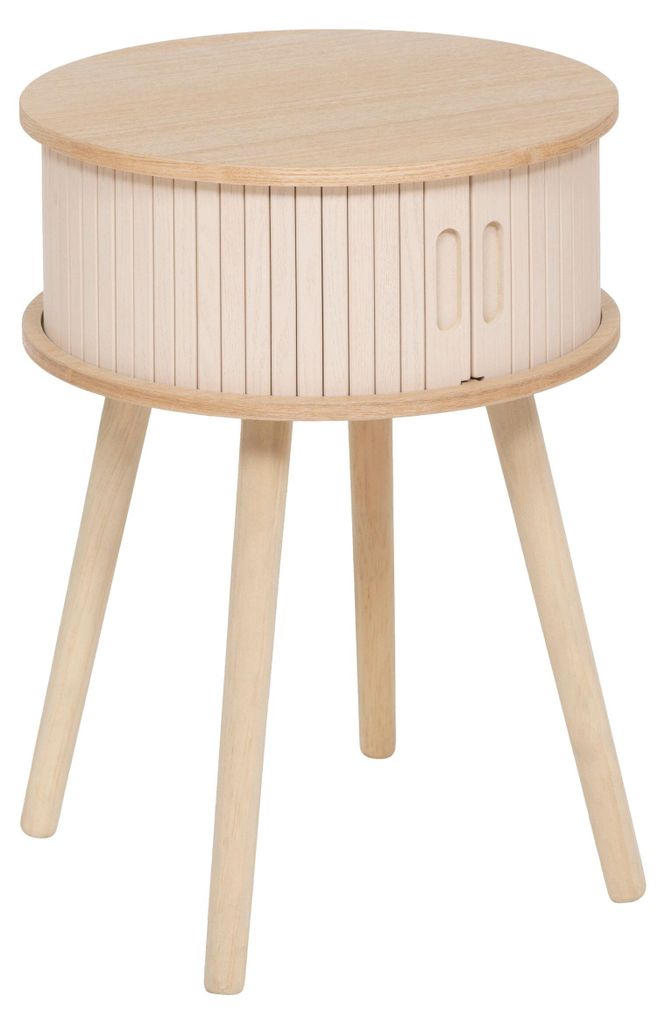 Nachttisch NYSOS mit 2 Türen, Ø 40 cm Produktbild 