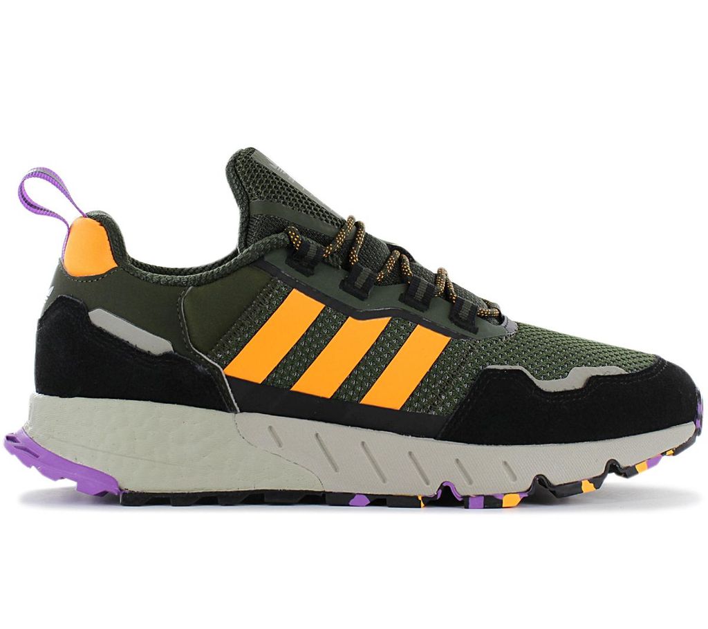 adidas Originals ZX 1K Boost Seasonality - Herren Schuhe Grün-Schwarz GZ3546 , Größe: EU 41 1/3 UK 7.5