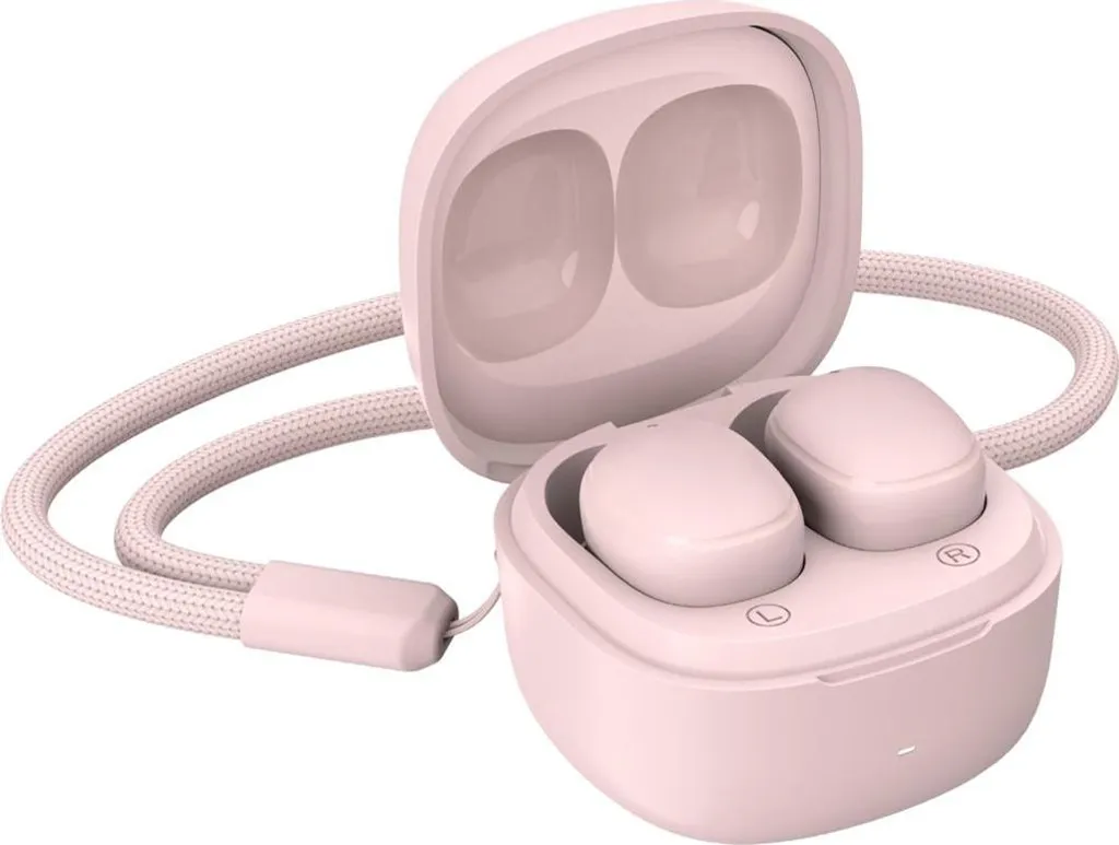 Écouteurs Sport NABO T20 Rose sans Fil pour Smartphone et Tablette