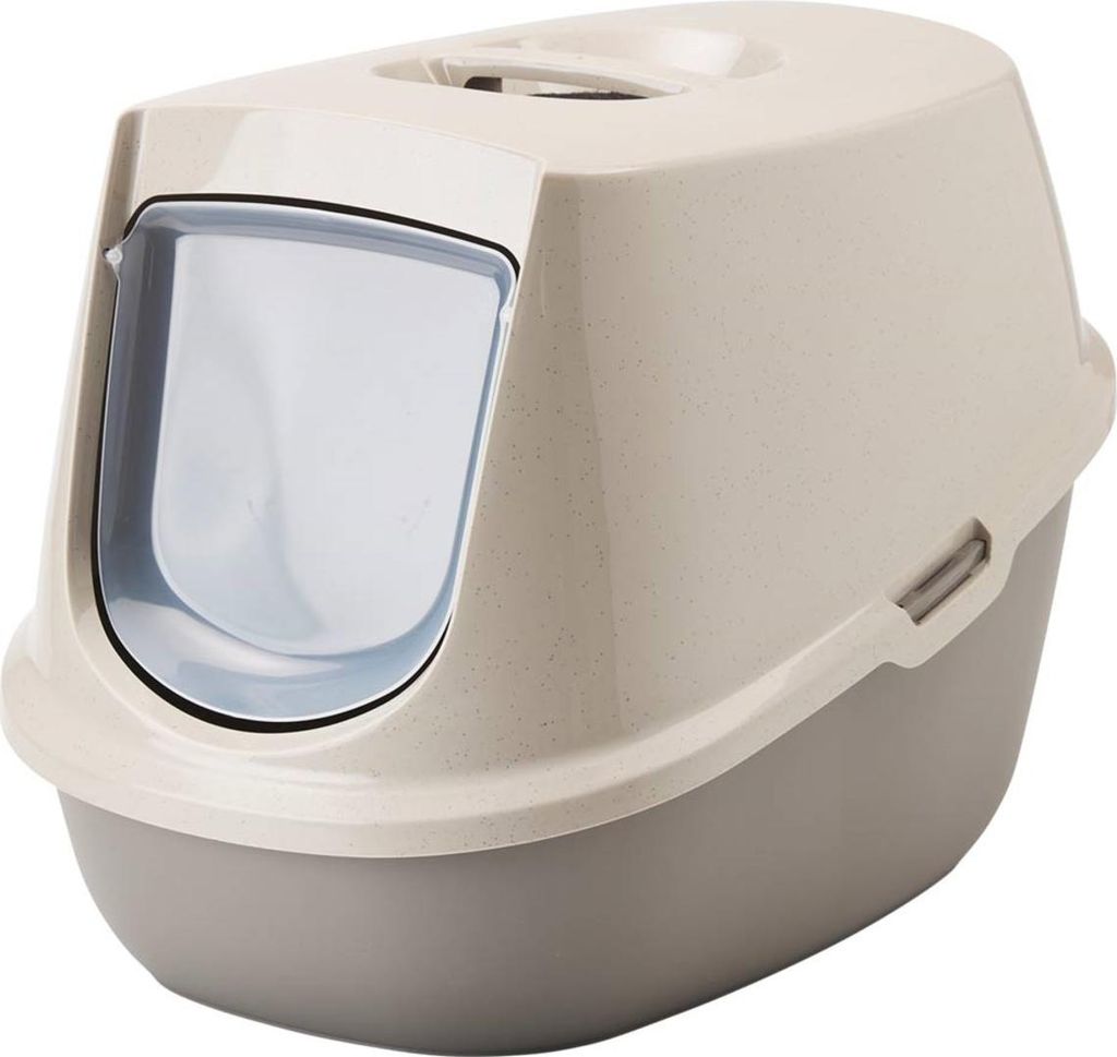Savic Katzentoilette Happy Planet "MANON" grau; 54,5 x 39 x 39 cm