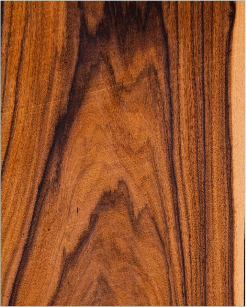 Wallario Poster - Holzmuster - Oberfläche mit Holzmaserung IV, Kunstdruck Größe: 40 x 50 cm