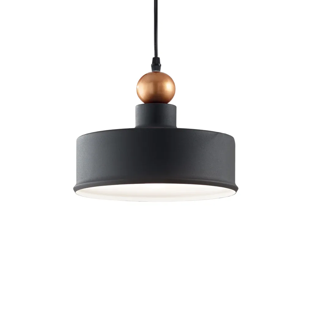 Ideal Lux Triade-2 221489: Sospensione Grigio-Antracite di Lusso