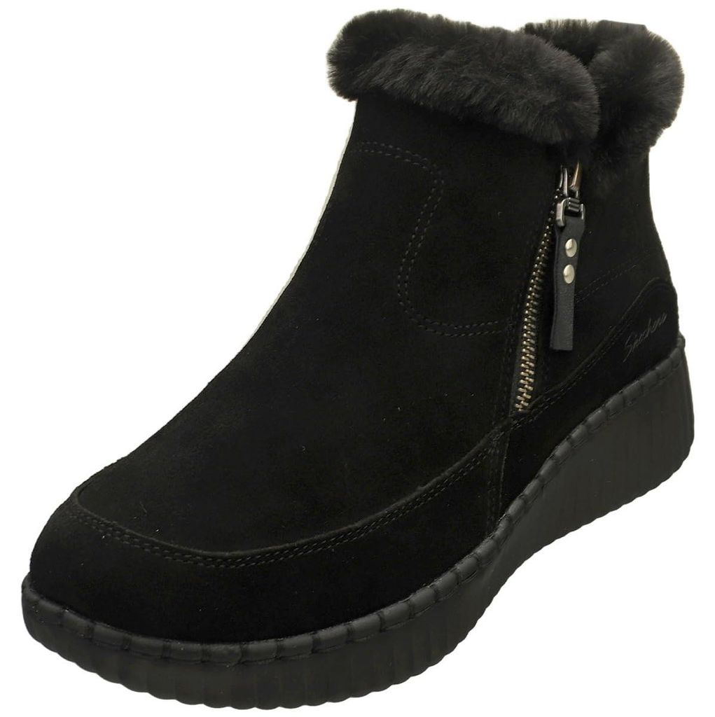 Skechers Damen Wilshire BLVD Fresh Zip Turnschuhe, Black Produktbild 