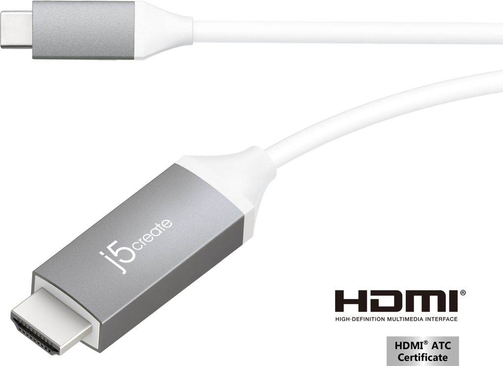 j5create JCC153G-N USB-C zu 4K HDMI Kabel