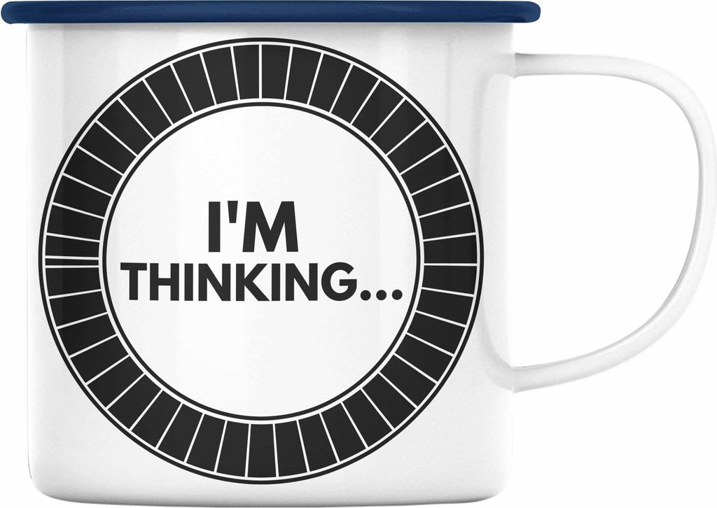 Trendation - Lustige Gamer Emaille Tasse Zocker Geschenk Produktbild 