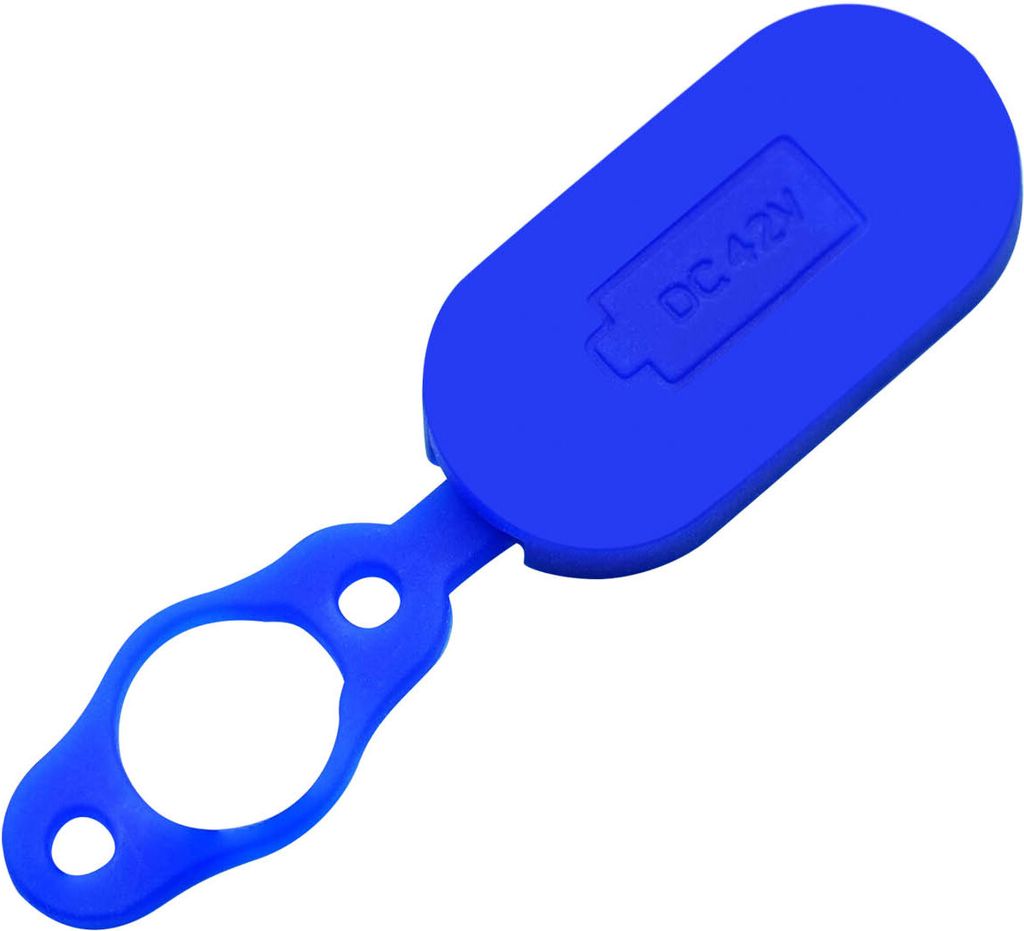 Avizar, Ladeportabdeckung für Xiaomi Mi 3 Scooter, Blau
