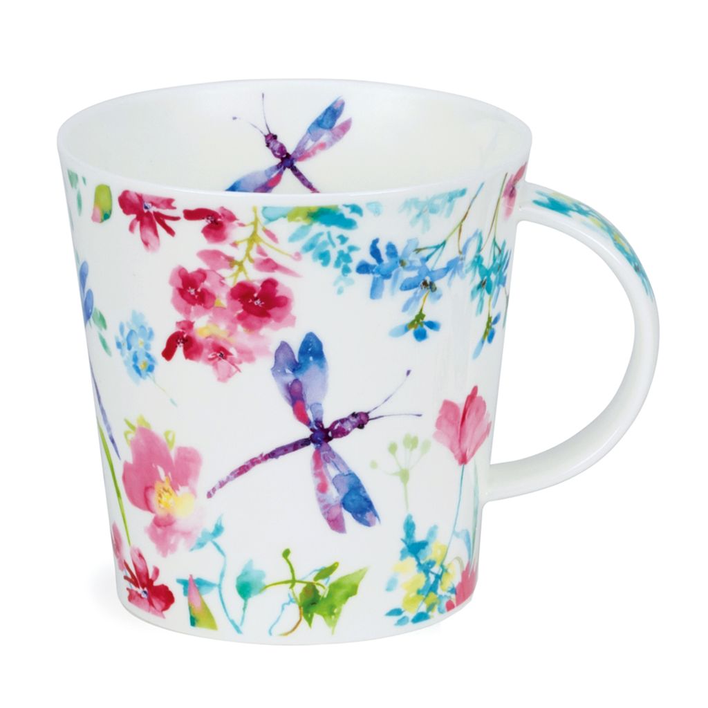 Dunoon Becher Cairngorm Zerzura Libelle 480ml Porzellan Kaffeetasse Kaffee Tasse
