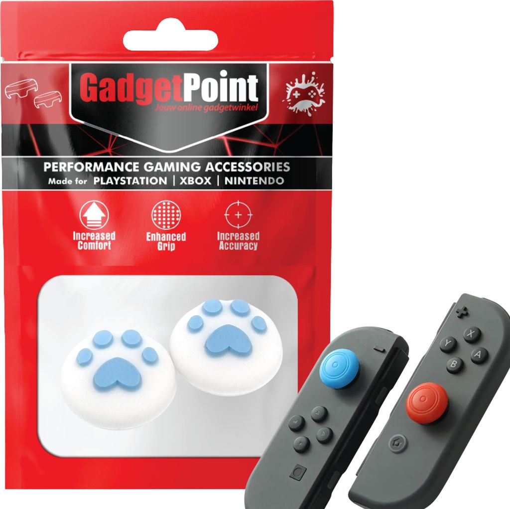 Thumbgrips - Thumb Grips voor Nintendo Switch Joy-Con Controllers - Gaming Thumbgrips - Performance Thumbsticks - Anti-Slip Joystick Caps - Bescher...
