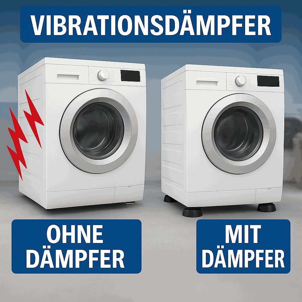 Bosch Waschmaschine Stoßdämpfer SAZO 4 Stück Waschaschine Füße Pad Vibration  Däpfer Pads Anti Antivibrationsmatte Waschmaschine