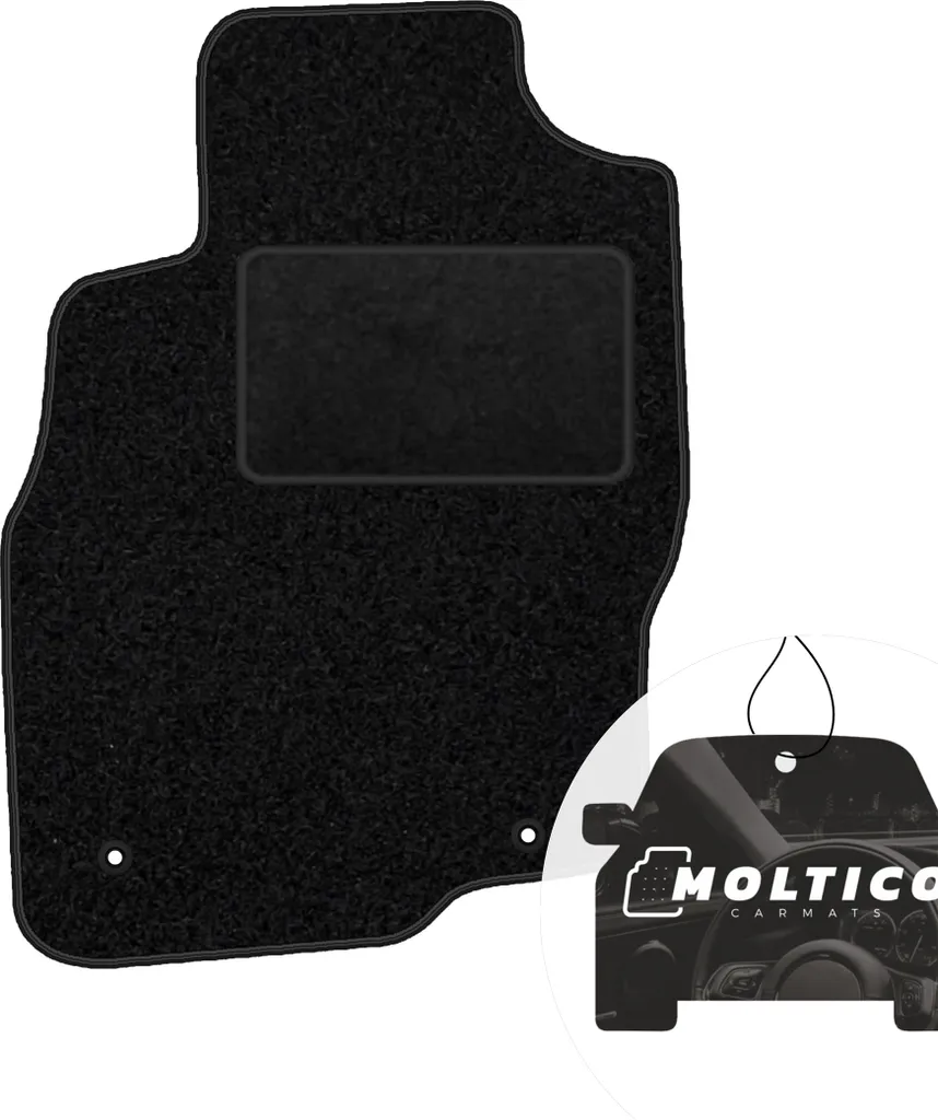 Tappetino Guida Alfa Romeo Mito 2008-2018 | Velour Nero moto-MOLTICO