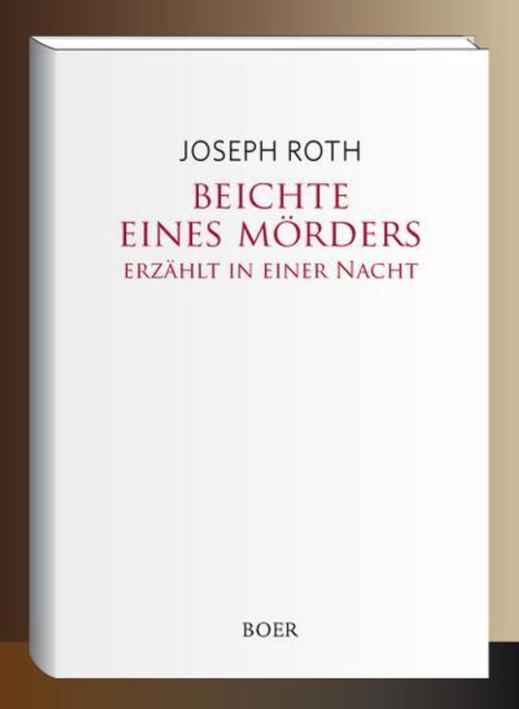 Beichte eines Mörders, erzählt in einer Nacht