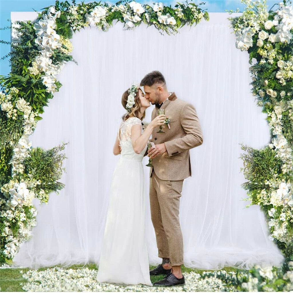 MEHOFOND Fotohintergrund Lavendel Blumen - 2,1x1,5m Brautdusche Hintergrunddekoration