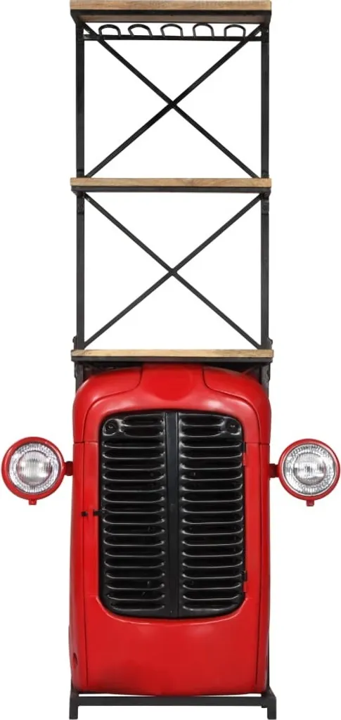 Étagère à Vin Originale Tracteur : Rangez vos Bouteilles avec Style