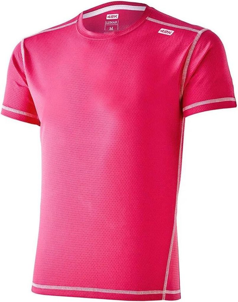 42k Running Lunar Kurzarm-t-shirt Rosa S Herren Rosa S