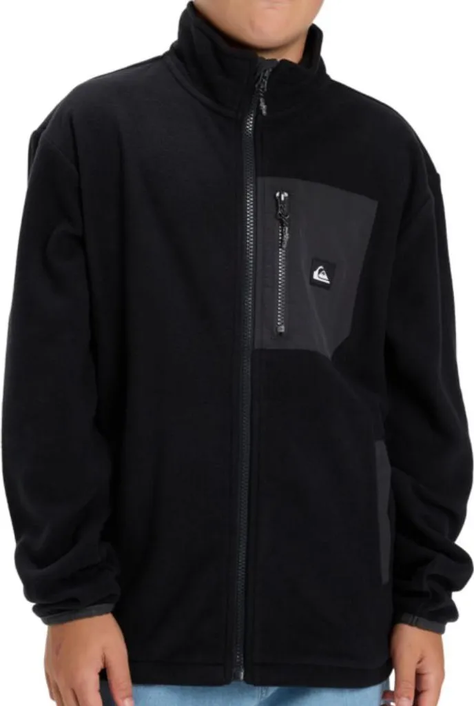 Polaire Quiksilver Ice Fields FZ Noire 10 Ans - Chaleur et Légèreté