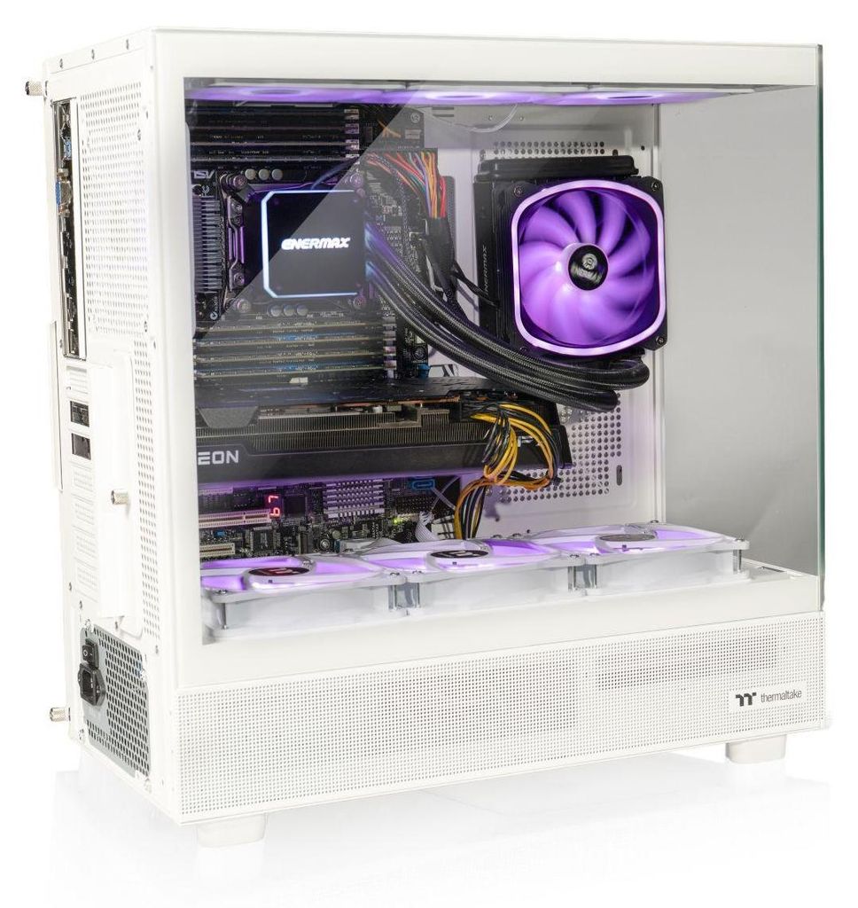 Gaming PC Weiß mit Intel Core i7 7. Gen CPU | Nvidia Produktbild 