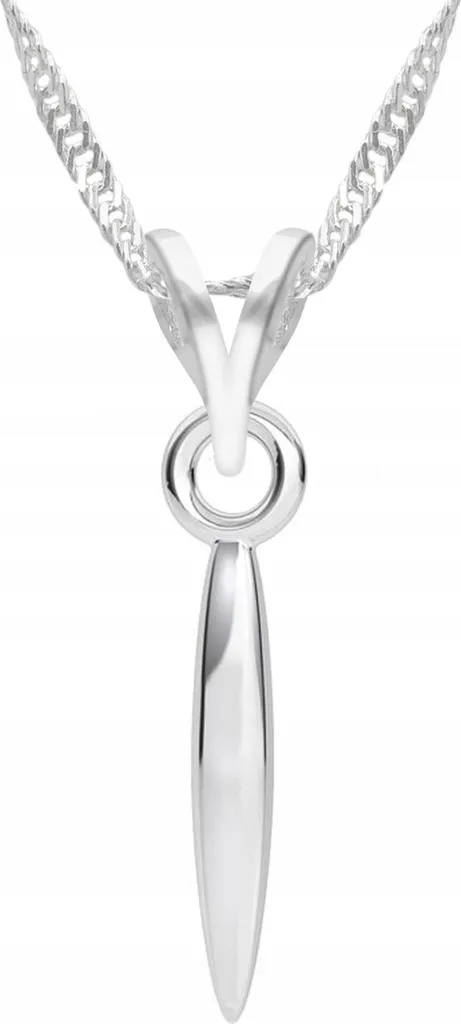 Collana Minimal Argento 925 Spillo - Gioiello Design Essenziale