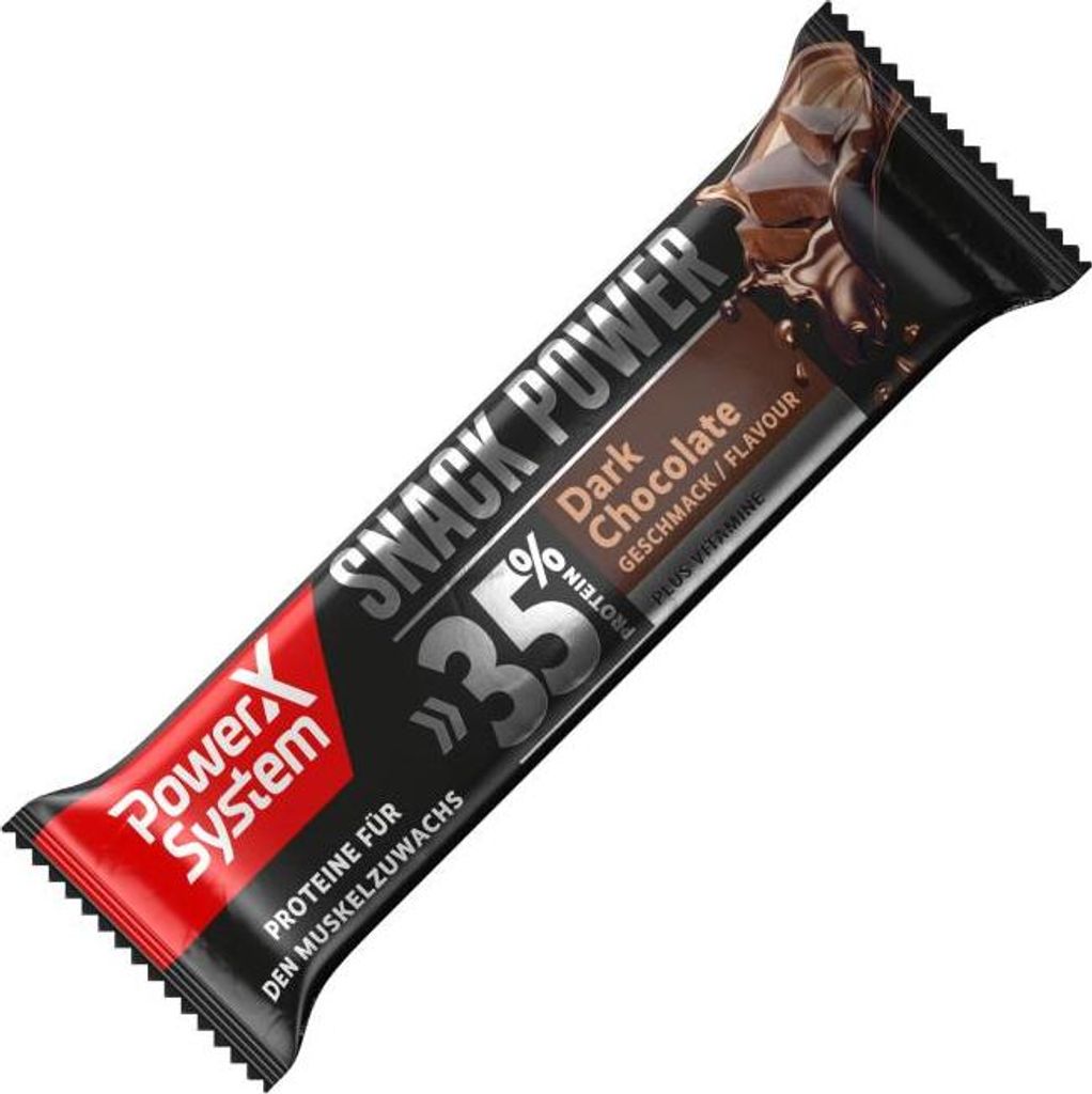 Power System | Snack Power | Dark Chocolate Protein Riegel Produktbild 