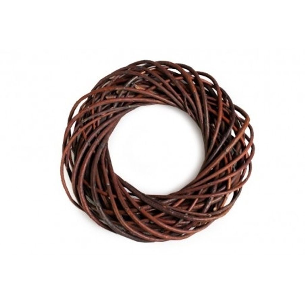 Weidenkranz 20 cm Braun Weide Dekokranz Türkanz Tischkranz