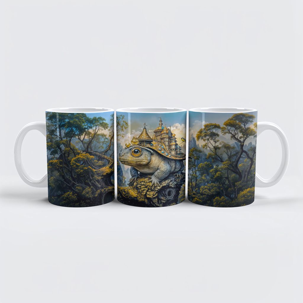 raxxa Premium-Tasse "Steampunk castle toad"