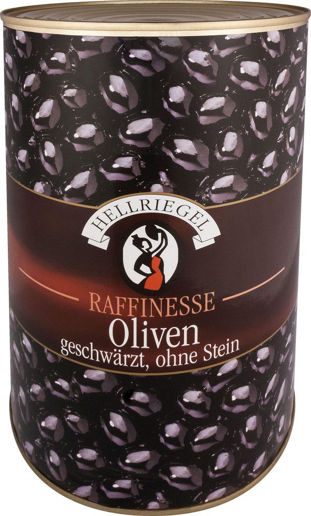 Czarne oliwki Hellriegel bez pestki Zdjęcie produktu 