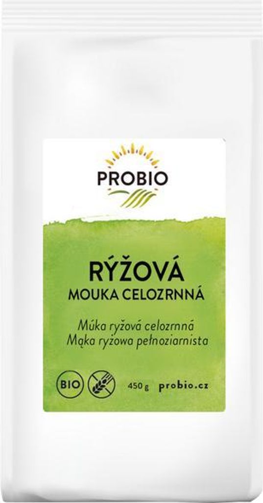 Mouka rýžová celozrnná BIO 450 g PROBIO Obrázek produktu 