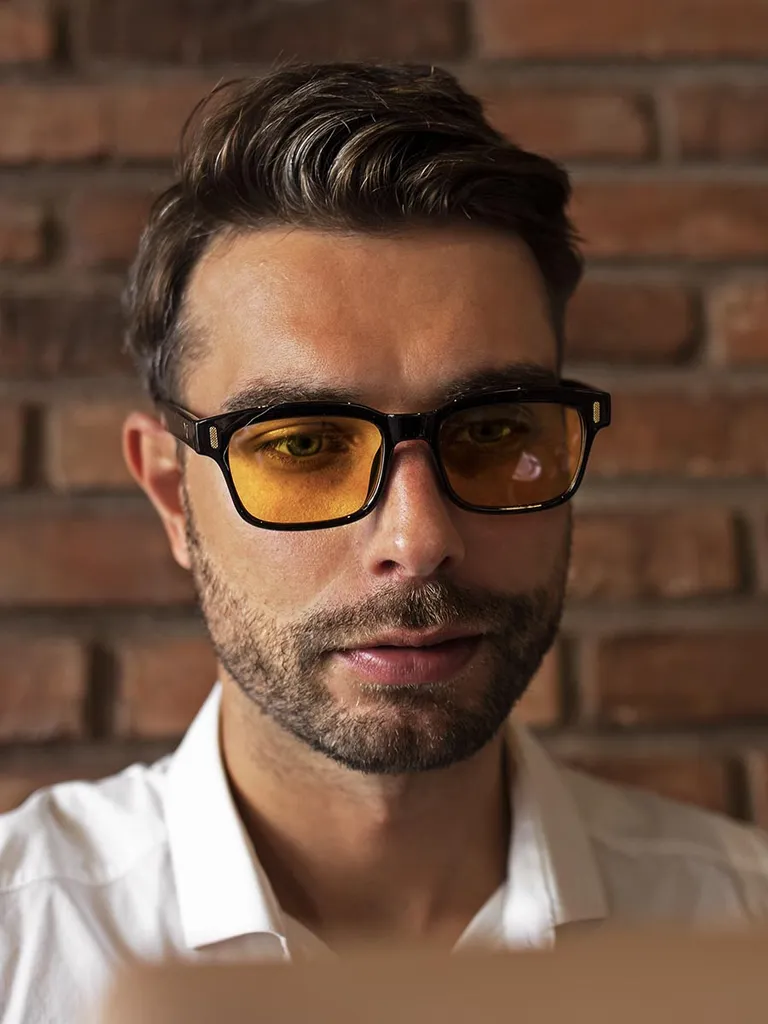 VeyRey Occhiali per computer Nerd Pickup Nero - 2