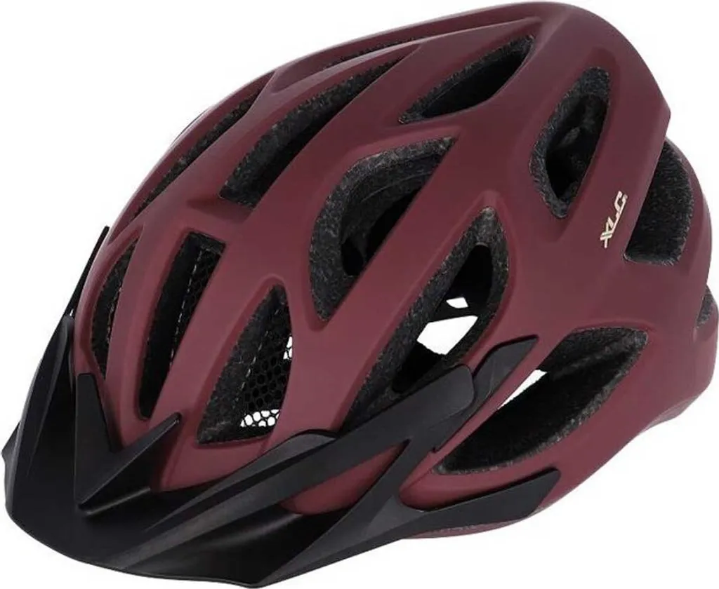 Casque de vélo urbain XLC BH-C33 rouge et beige pour homme et femme
