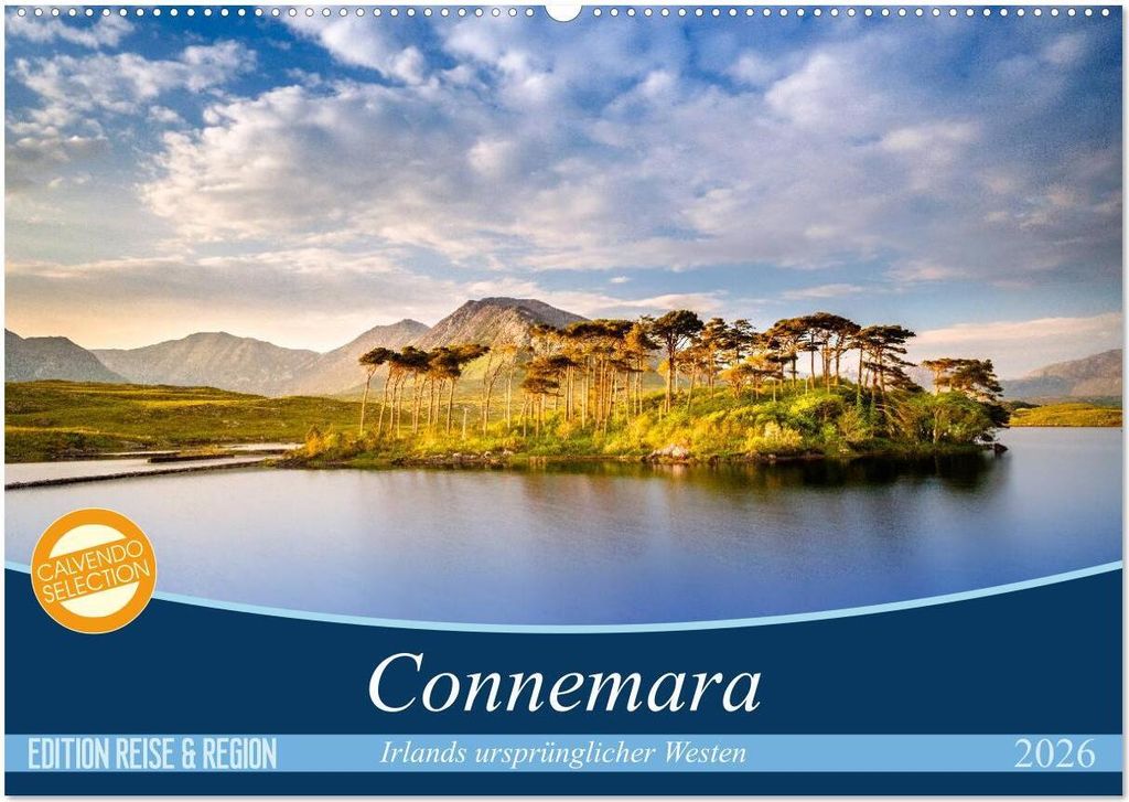 Connemara - Irlands ursprünglicher Westen (Wandkalender 2026 DIN A2 quer), CALVENDO Monatskalender