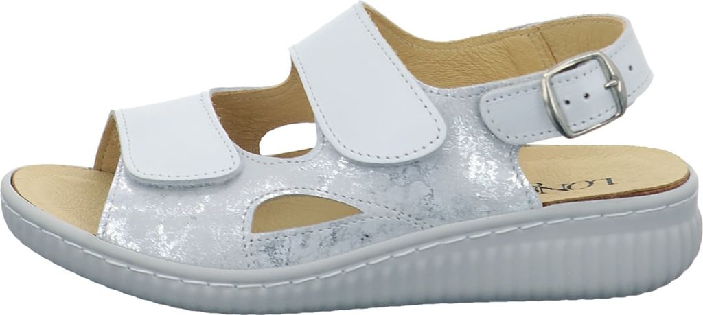 Longo Komfort Sandalen Damen 31383534383335 Weiß 40 EU