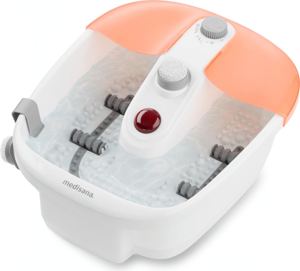 medisana FS 883 Fußsprudelbad mit Fußreflexzonen und Vibrationsmassage, Fußbad
