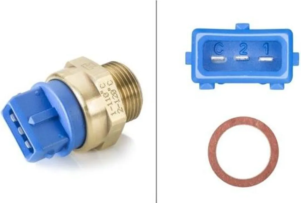 HELLA 6ZT 007 836-051 Interruttore termico, ventola radiatore OE 93324879 compatibile con Vectra