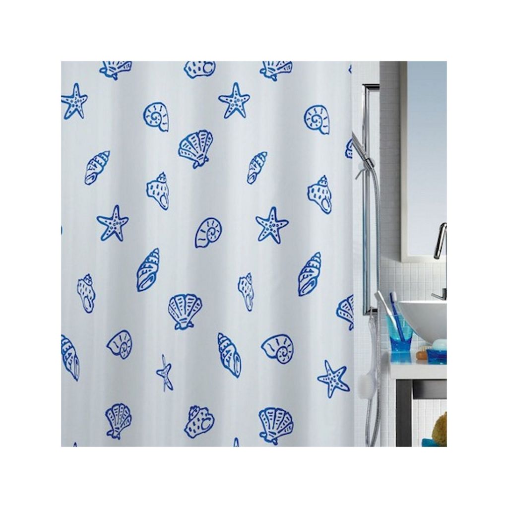 Spirella Duschvorhang Textil "Concha marine", Kaufland.de