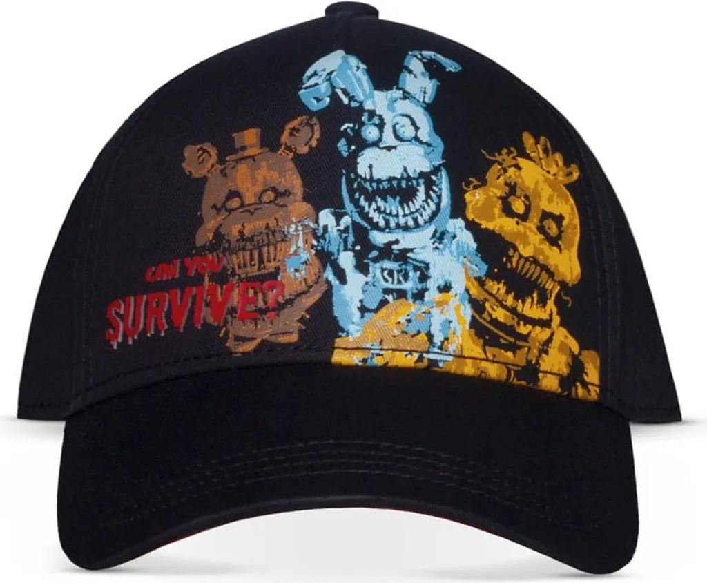 Casquette Five Nights at Freddy's - Chapeau Survival Horror Réglable
