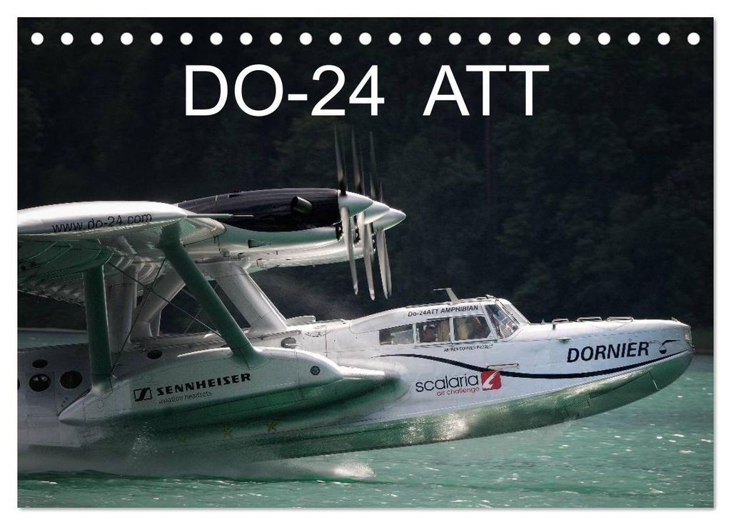 DO-24 ATT (Tischkalender 2027 DIN A5 quer), CALVENDO Monatskalender