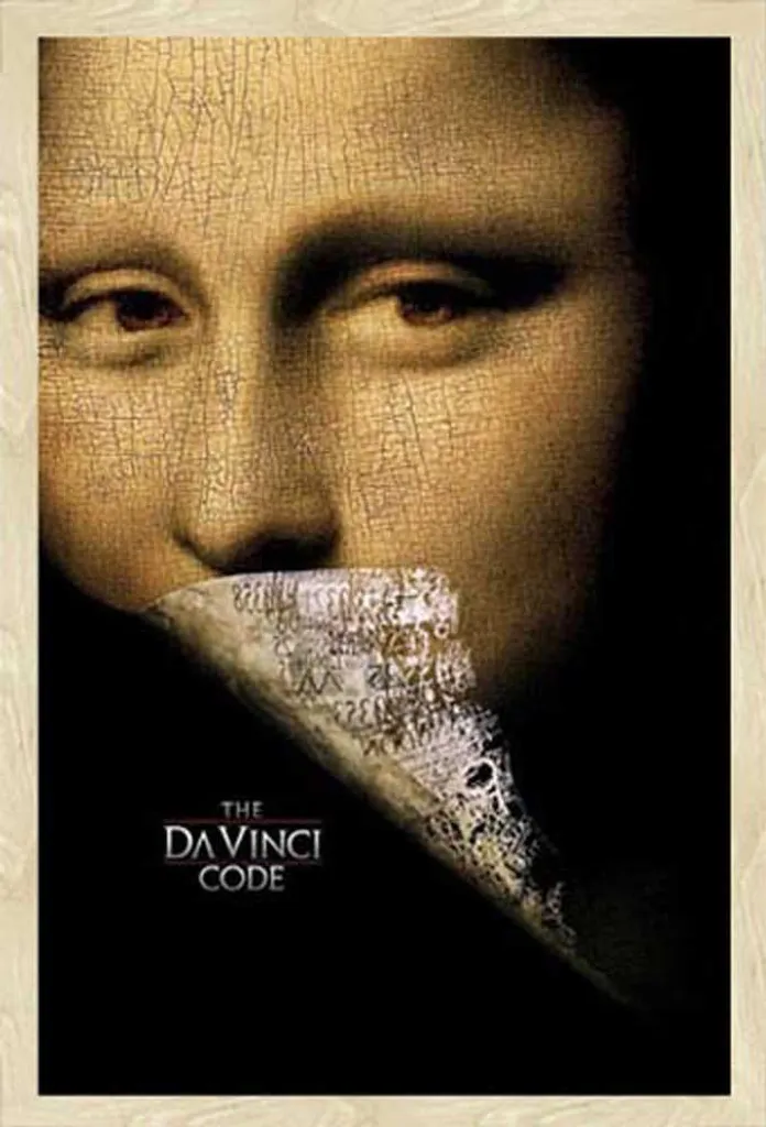 Poster Il Codice Da Vinci: Sacrilegio + Cornice Shinsuke Rovere Maxi