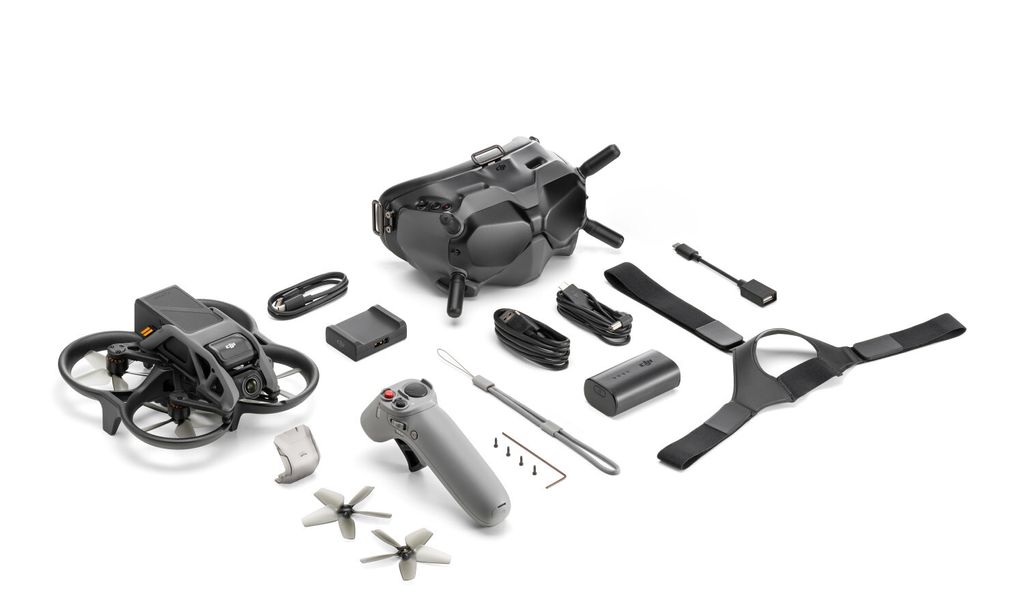DJI Avata FPV 4K Drohne Fly Smart Combo mit DJI FPV Goggl...