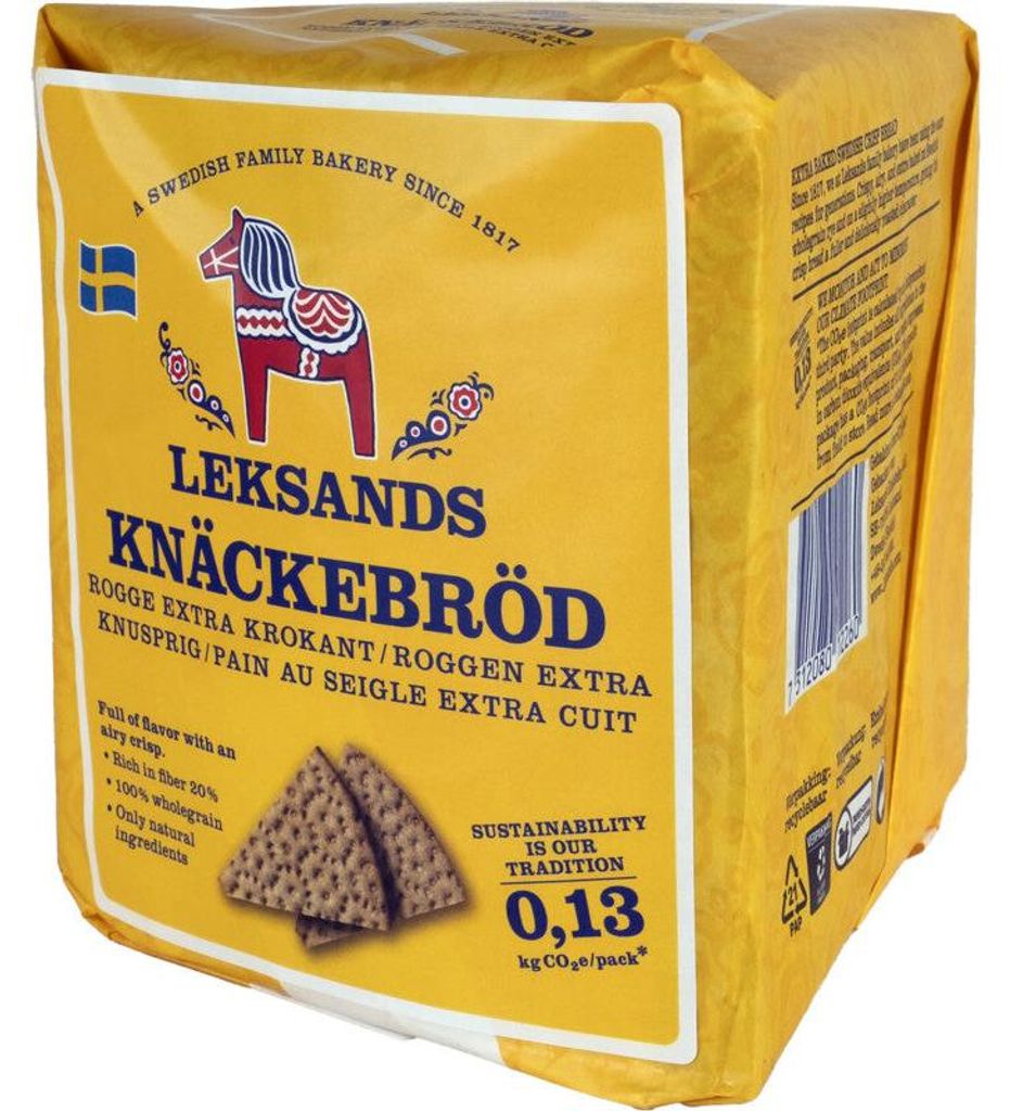 Leksands Extra Brittle Žlutý křupavý chléb 200 g – Křupavý, Obrázek produktu 