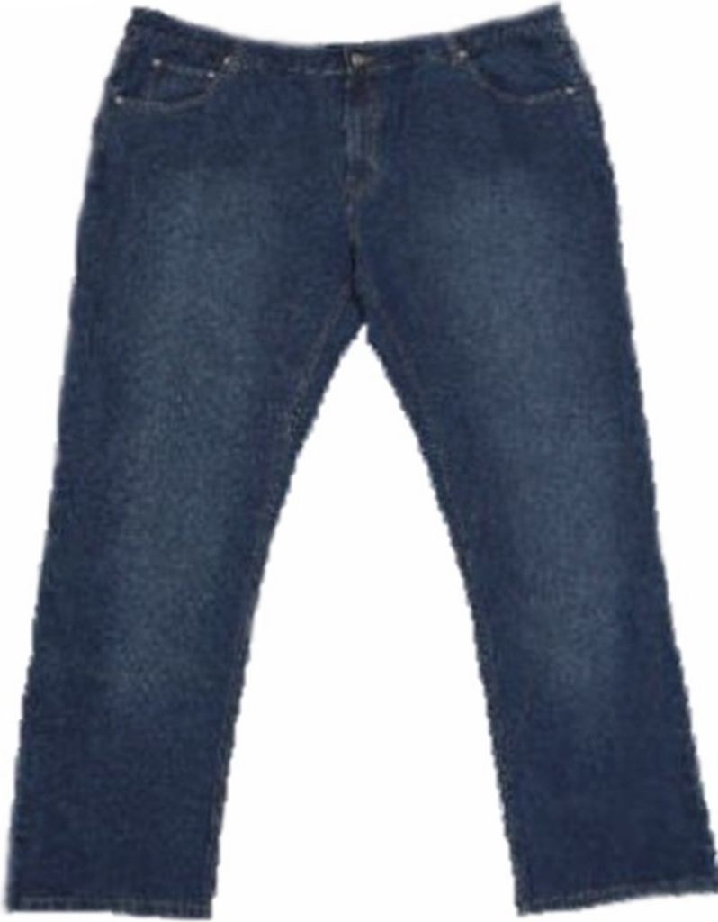 Übergrößen Klassische Jeans HONEYMOON Blau 5XL