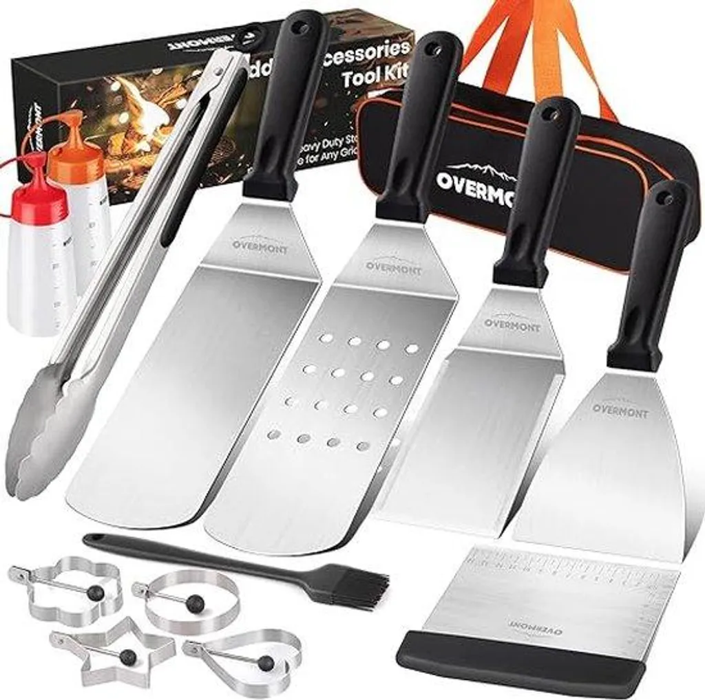 Kit barbecue complet avec mallette de transport et sonde pour grillades