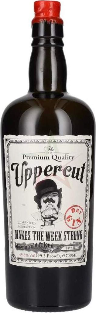 Uppercut Dry Gin 49,60 % 0,70 Liter
