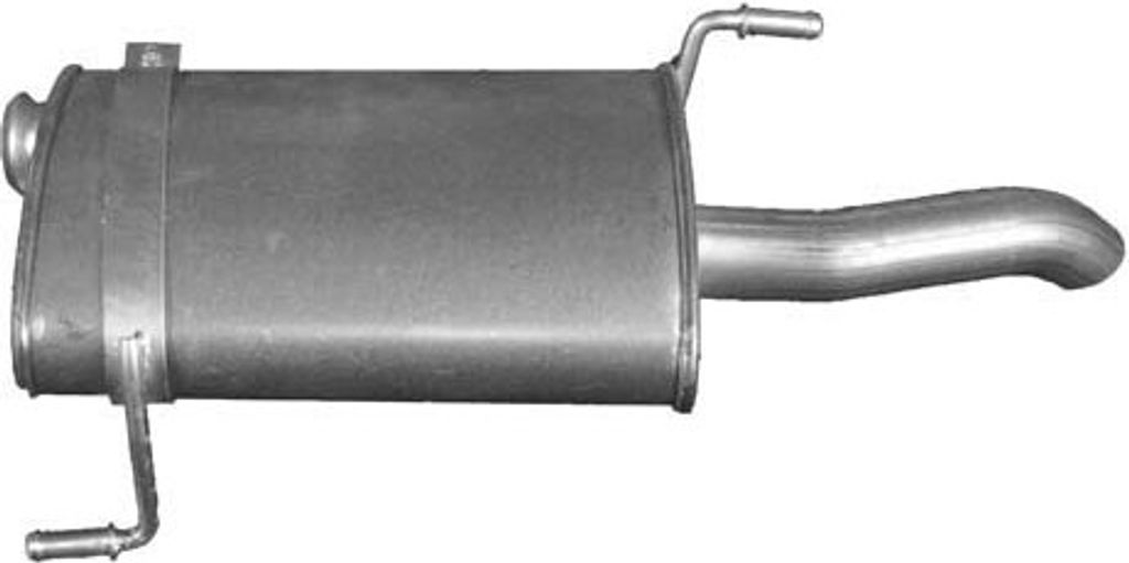 IZAWIT 27.022 Endschalldämpfer passend für PEUGEOT 406 Break (8E/F) Auspuff