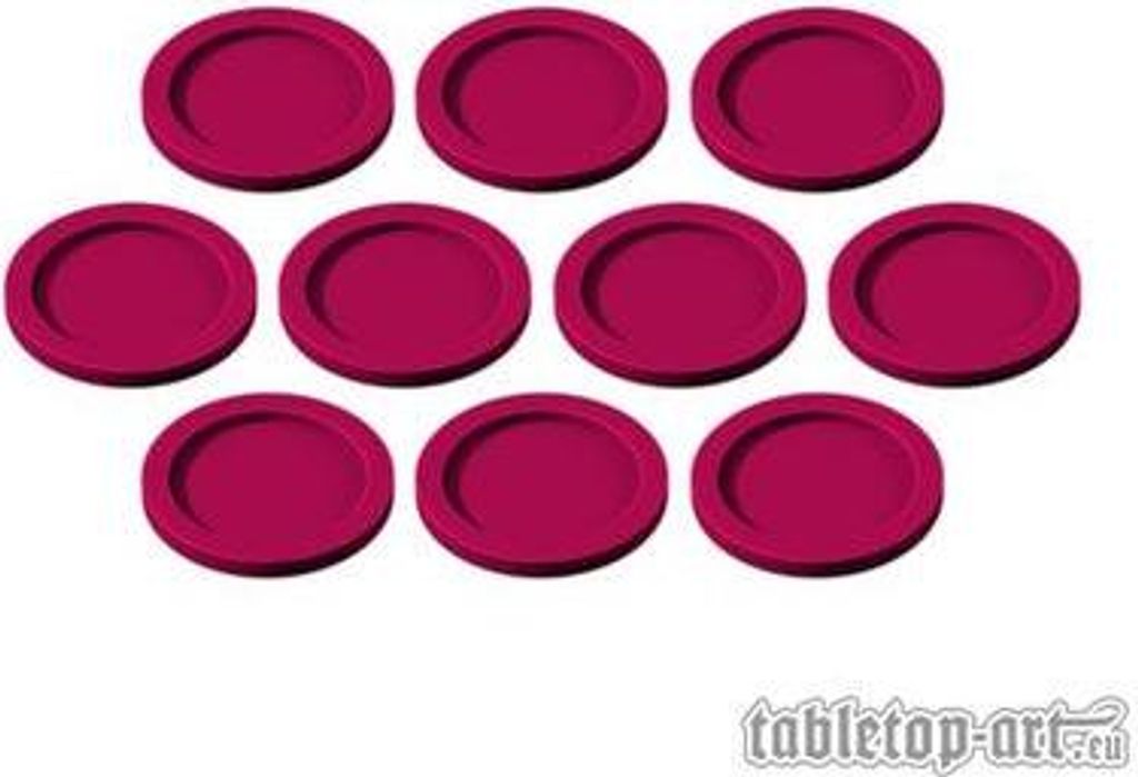 Skill and Squad Marker - 25mm Red (10) Produktbild 
