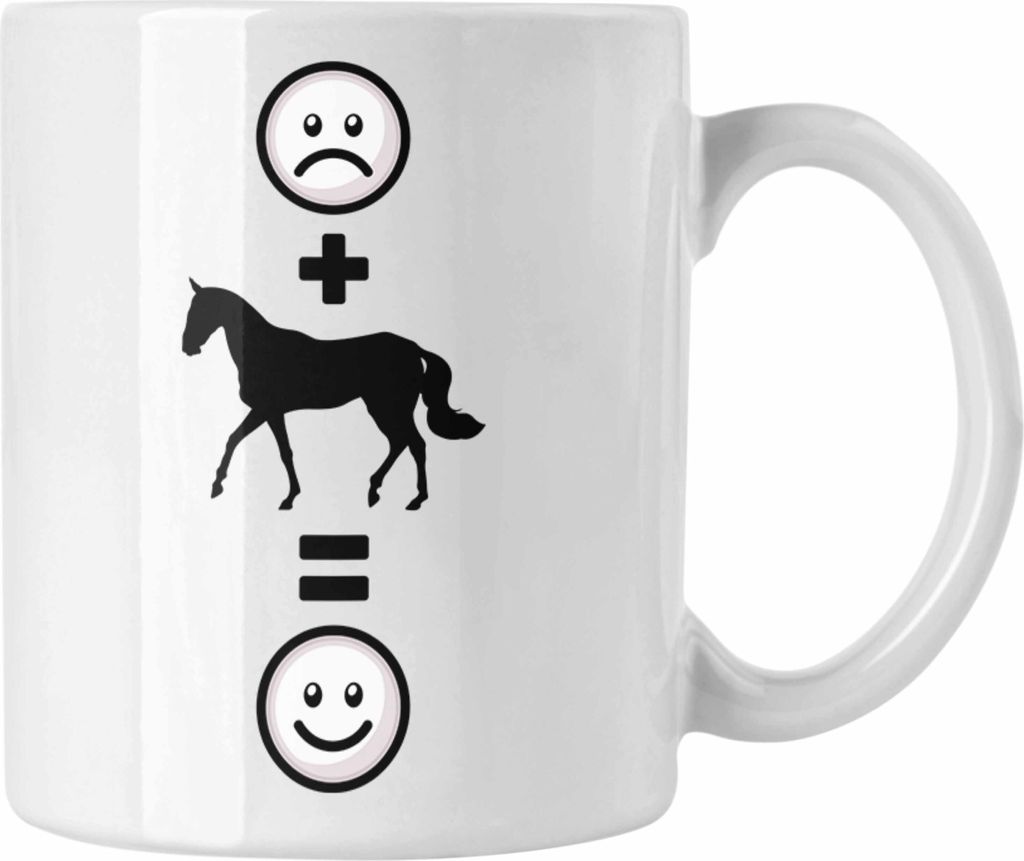 Trendation - Pferde Reiten Tasse Geschenk für Reiterin Produktbild 
