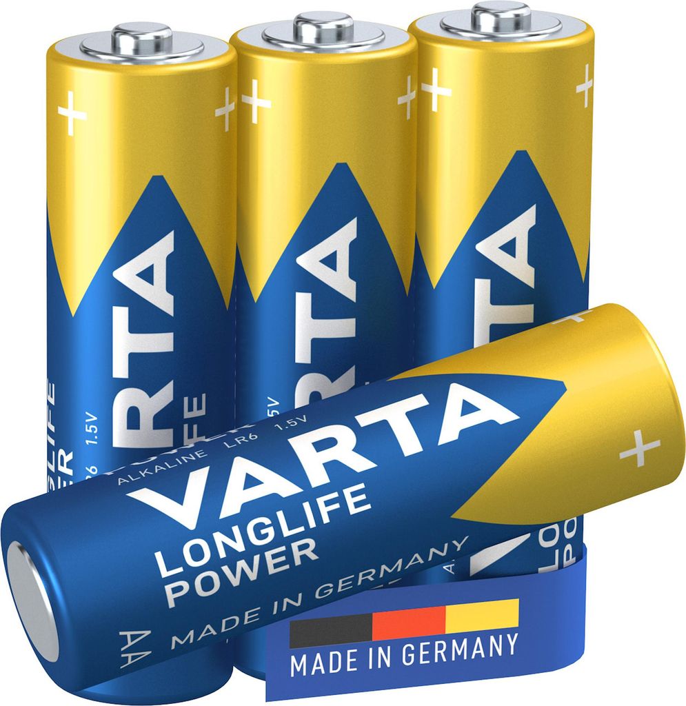 VARTA VAR Longlife Power AA 4er Blis 20 Stück Immagine del prodotto 