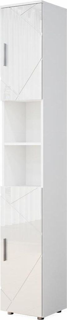 Kúpeľňová skrinka Vicco Irma Biely vysoký lesk 30 x 192 cm, Obrázok produktu 