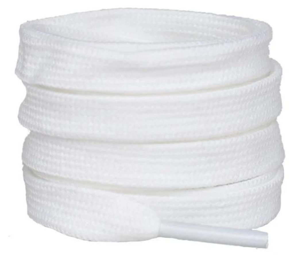 Veters, weiß - 2 cm breit - Weiße Schnürsenkel - Geeignet Produktbild 
