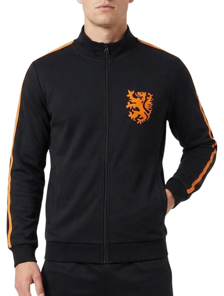 Cruyff - Niederlande Retro Trainingsjacke WM 1974 - Orange