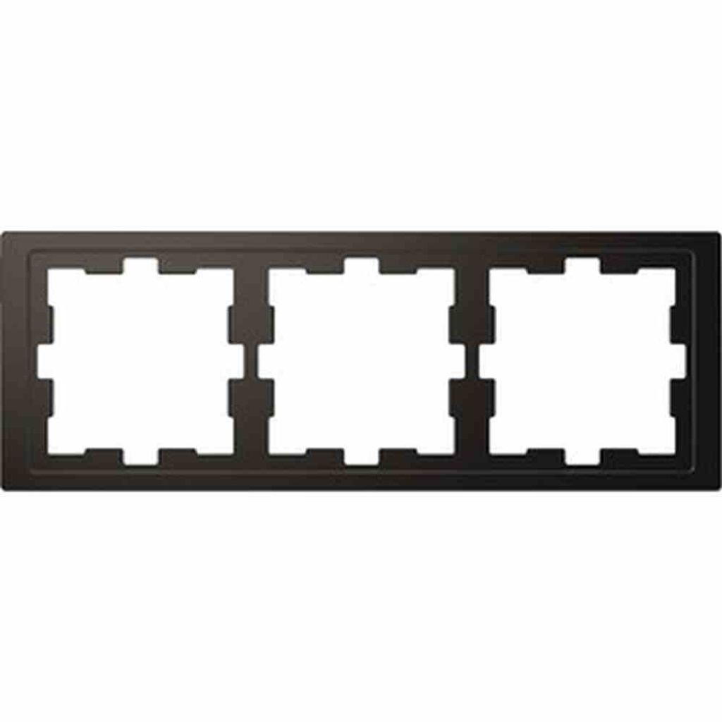 Merten MEG4030-6534 D-Life Rahmen, 3fach, Anthrazit